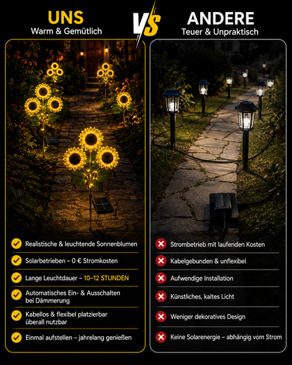 Everlumi™ Solar-Sonnenblumenlichter