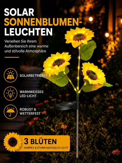 Everlumi™ Solar-Sonnenblumenlichter