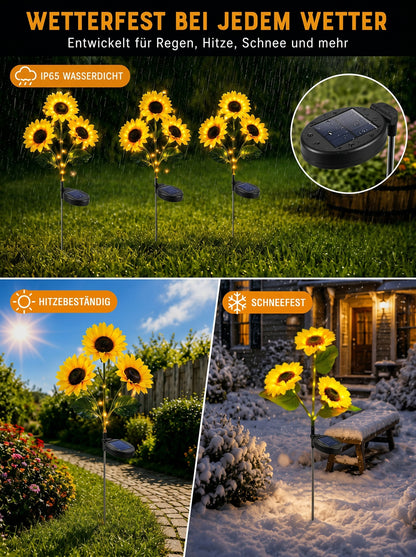 Everlumi™ Solar-Sonnenblumenlichter