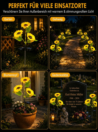 Everlumi™ Solar-Sonnenblumenlichter