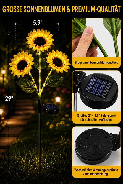 Everlumi™ Solar-Sonnenblumenlichter